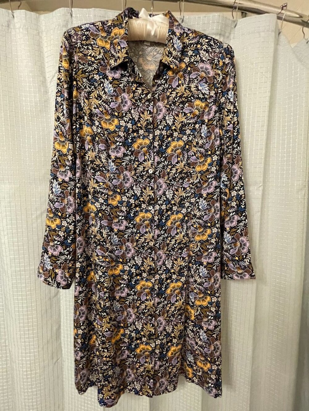 Floral Long Sleeve Dress